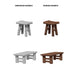 Miniaturi Nepictate Pathfinder Wooden Table & Stools - Red Goblin