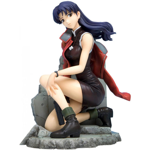 Figurina Evangelion 1.0 You Are (Not) Alone 1/6 Misato Katsuragi RE 19 cm - Red Goblin