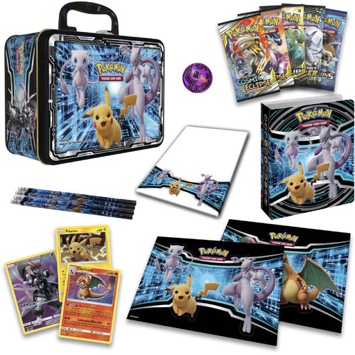 Joc Pokemon Trading Card Game 2019 Armored Mewtwo, Pikachu, Charizard Editie de Colectie - Red Goblin