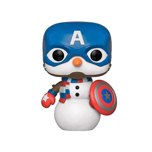 Figurina Funko Pop Marvel Holiday Captain America - Red Goblin