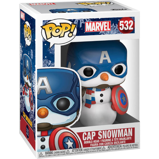 Figurina Funko Pop Marvel Holiday Captain America - Red Goblin