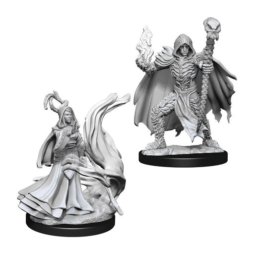 Miniaturi Nepictate Pathfinder Necromancers - Red Goblin