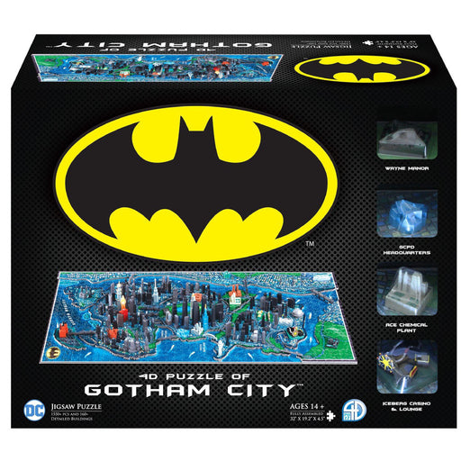 Puzzle Batman 4D Gotham City 1550 piese - Red Goblin