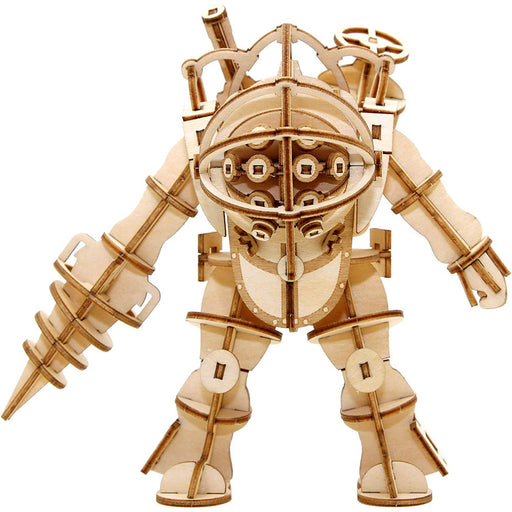 Figurina Kit de Asamblare din Lemn BioShock IncrediBuilds 3D Big Daddy - Red Goblin