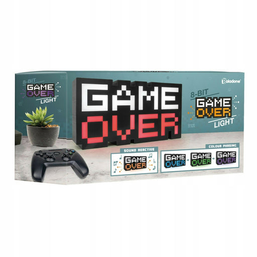 Lampa cu Sunet Game Over 8-BIT 30 cm - Red Goblin