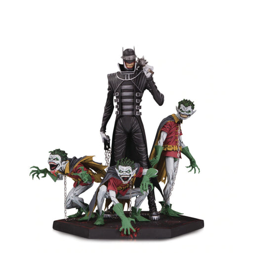 Figurina Dark Nights Metal Batman Who Laughs & Robins Deluxe - Red Goblin