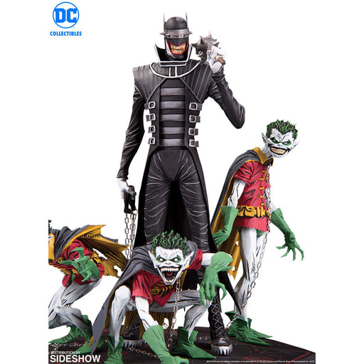 Figurina Dark Nights Metal Batman Who Laughs & Robins Deluxe - Red Goblin