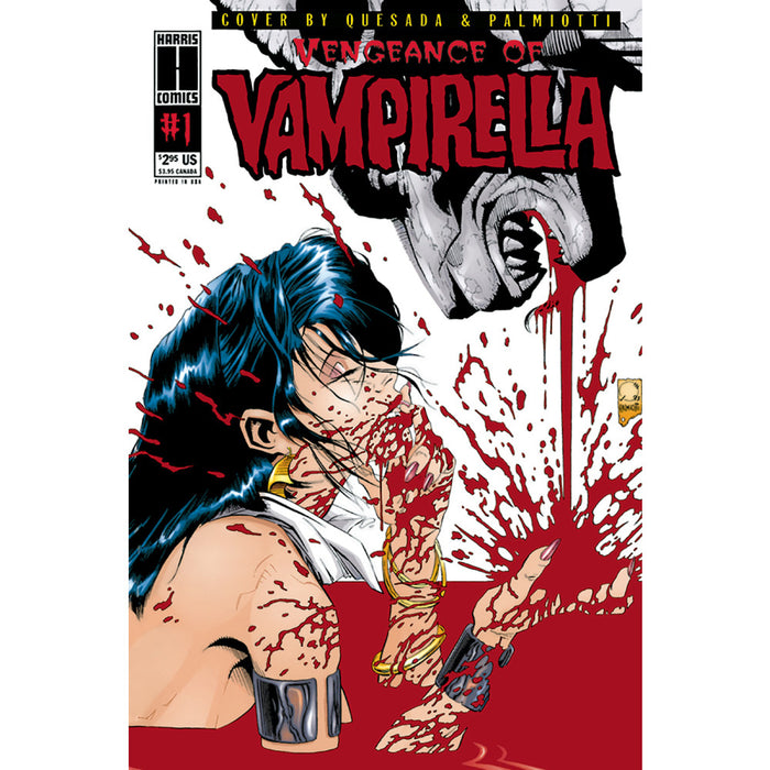 Vengeance of Vampirella 1994 01 Limited Replica Edition - Red Goblin