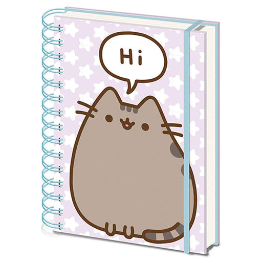 Notebook cu Sina A5 Pusheen Says Hi - Red Goblin