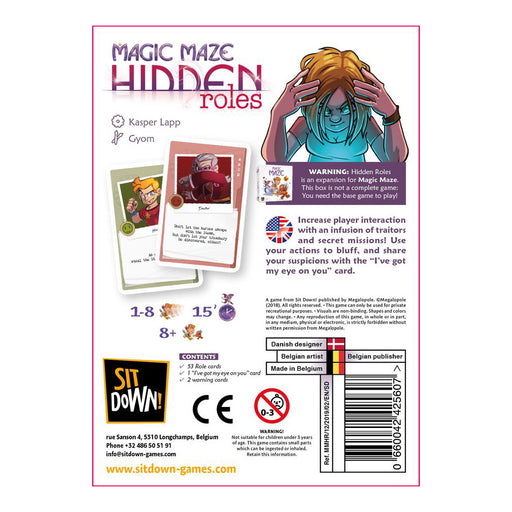 Expansiune Magic Maze Hidden Roles - Red Goblin