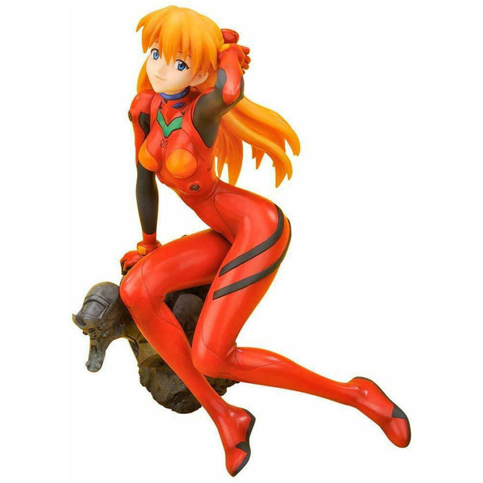 Figurina Neon Genesis Evangelion 1/6 Asuka Langley Shikinami Versiune Plugsuit 22 cm - Red Goblin