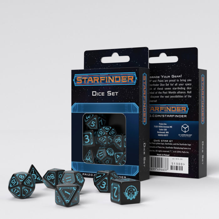 Set Zaruri Starfinder Negru si Albastru - Red Goblin