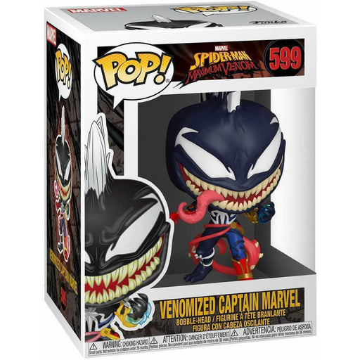 Figurina Funko Pop Max Venom Captain Marvel - Red Goblin