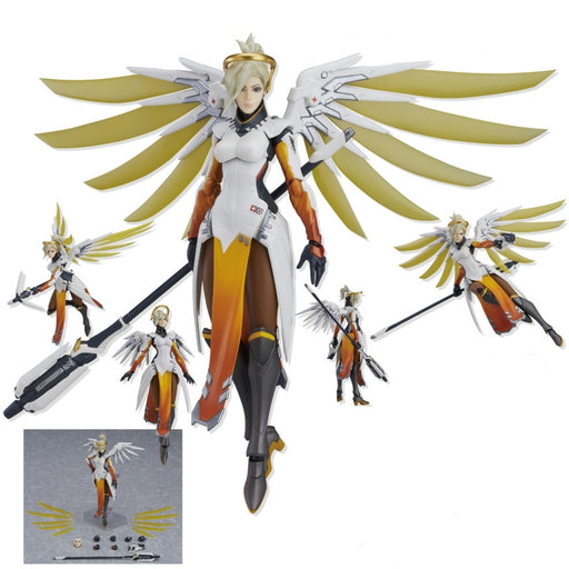 Figurina Articulata Overwatch Figma Mercy 16 cm - Red Goblin