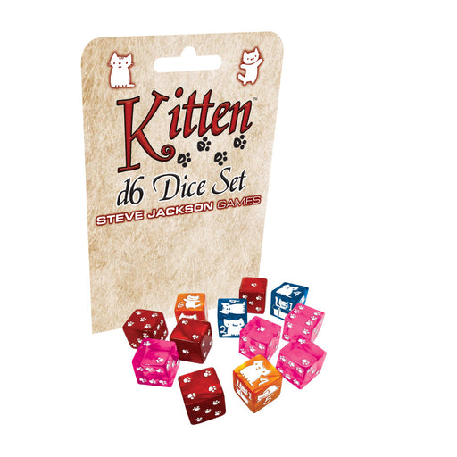 Set Zaruri Kitten D6 - Red Goblin