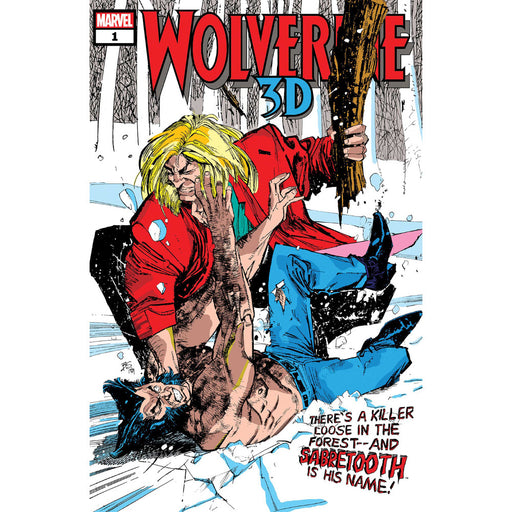 Wolverine vs Sabretooth 3D 01 - Red Goblin