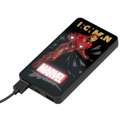 Baterie Externa cu Led Iron Man Lumina 6000 Mah - Red Goblin