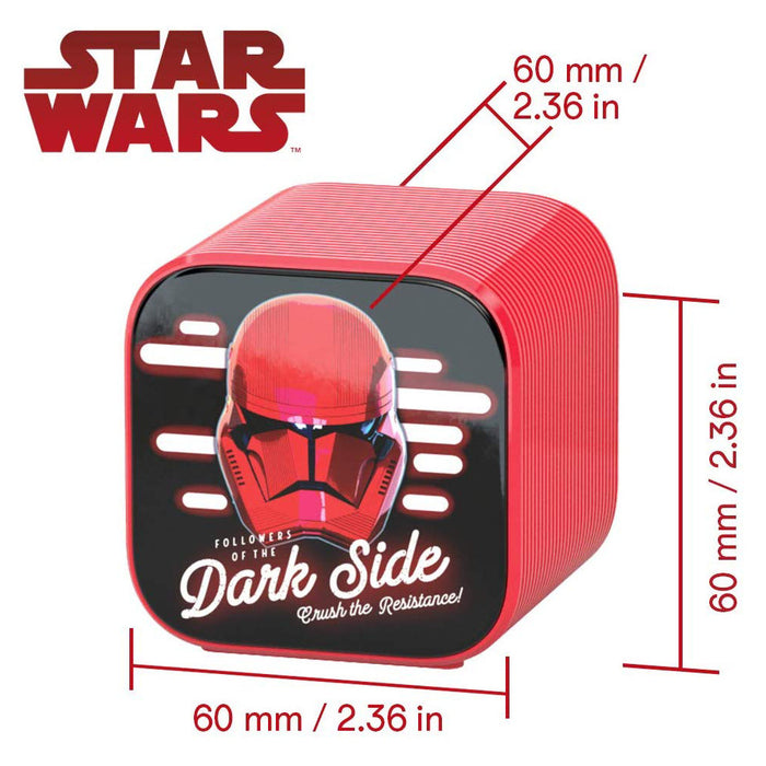 Boxa Bluetooth Star Wars Sith Trooper - Red Goblin