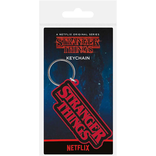 Breloc Cauciuc Stranger Things Logo 6 cm - Red Goblin