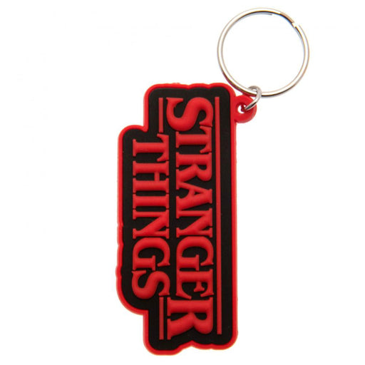 Breloc Cauciuc Stranger Things Logo 6 cm - Red Goblin