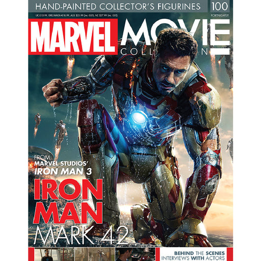 Set Figurina si Revista Marvel Movie 100 Iron Man Mark 42 - Red Goblin