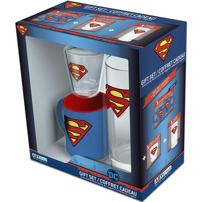 Set Pahar + Shot Glass + Mini Cana DC Comics Superman - Red Goblin