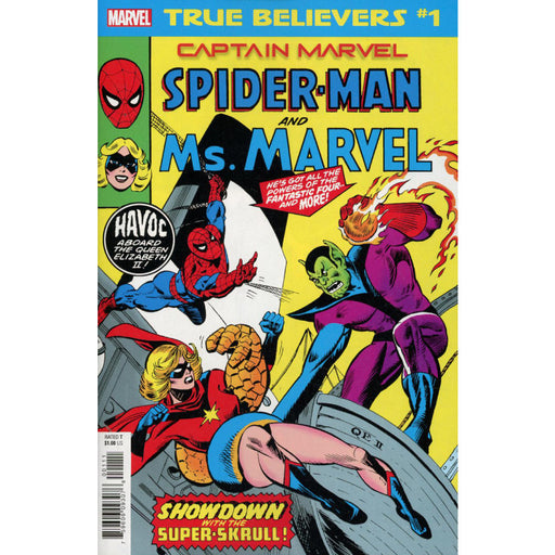 True Believers Captain Marvel Spider-Man & Ms Marvel 01 - Red Goblin