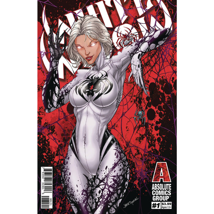 White Widow 01 Red Foil Cover - Red Goblin