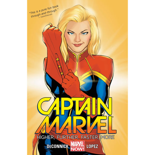 Captain Marvel TP Vol 01 Higher Further Faster More - Red Goblin