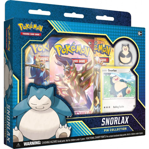 Pokemon Trading Card Game June Pin Collection Snorlax - Red Goblin