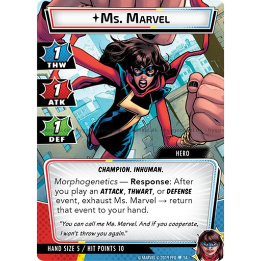 Marvel Champions Ms Marvel Hero Pack - Red Goblin