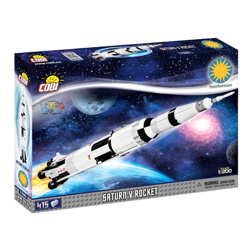 Set de Constructie Cobi Saturn V Rocket - Red Goblin