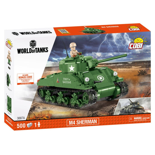 Set de Constructie Cobi World of Tanks M4 Sherman - Red Goblin