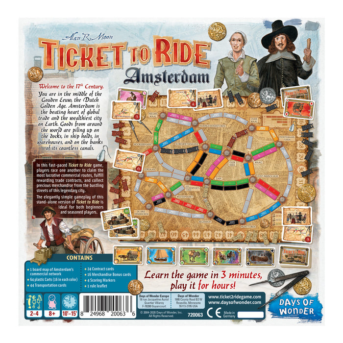 Ticket To Ride Amsterdam - Red Goblin