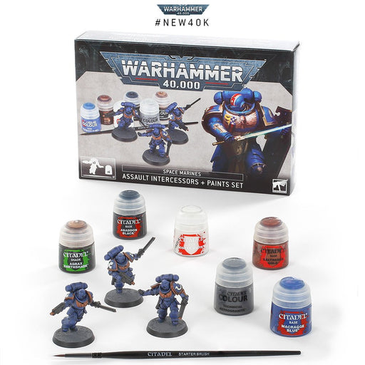 Set pentru Pictarea Miniaturilor Warhammer 40.000 Space Marines - Red Goblin