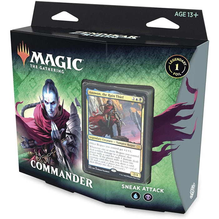 Magic the Gathering Zendikar Rising Commander Deck Sneak Attack - Red Goblin