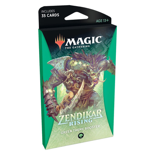 Magic the Gathering Zendikar Rising Theme Booster Green - Red Goblin