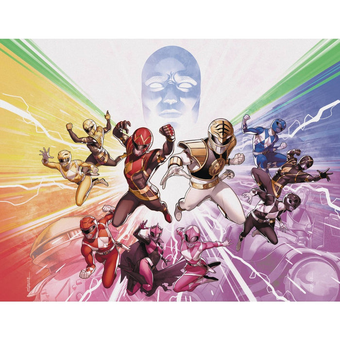 Mighty Morphin Power Rangers 50 Foil Wraparound Variant - Red Goblin