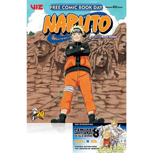 FCBD 2020 Naruto Samurai 8 Viz Manga - Red Goblin