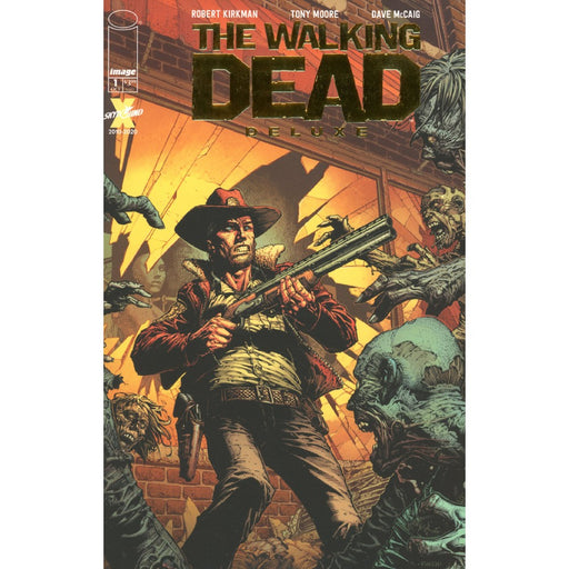 Walking Dead Dlx 01 Finch Gold Foil - Red Goblin