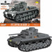 Set de Constructie Cobi World of Tanks Pz. Kpfw. III Ausfuhrung J - Red Goblin