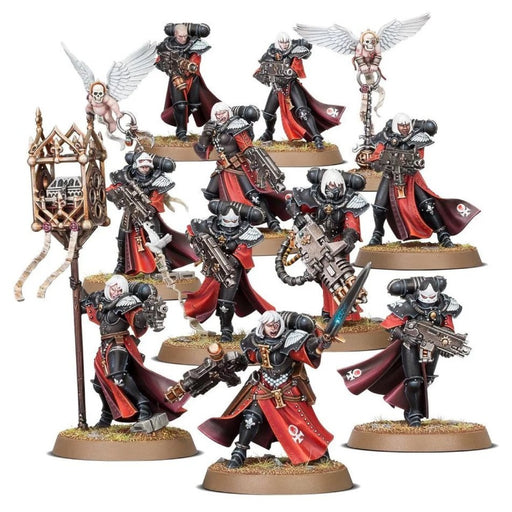 Warhammer Adeptua Sororitas Battle Sisters Squad - Red Goblin