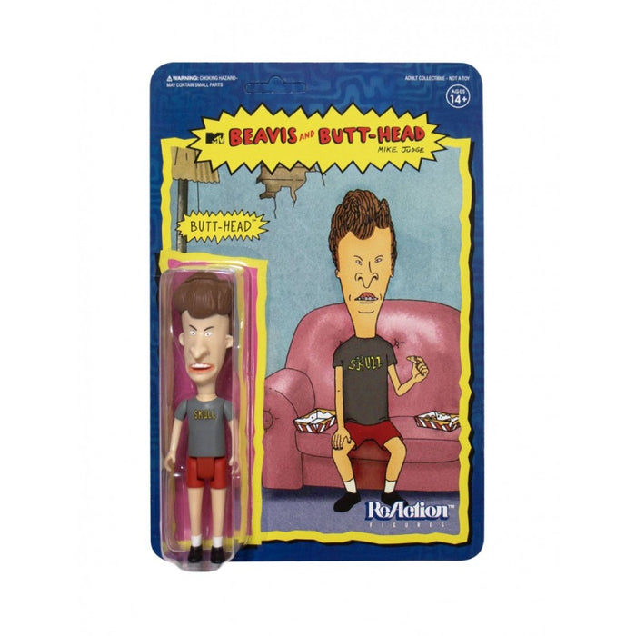 Figurina Articulata Beavis & Butt-Head ReAction Wave 1 Butthead 10 cm - Red Goblin