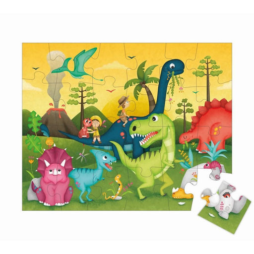 Puzzle Educativ 24 Piese Dinozaur - Red Goblin