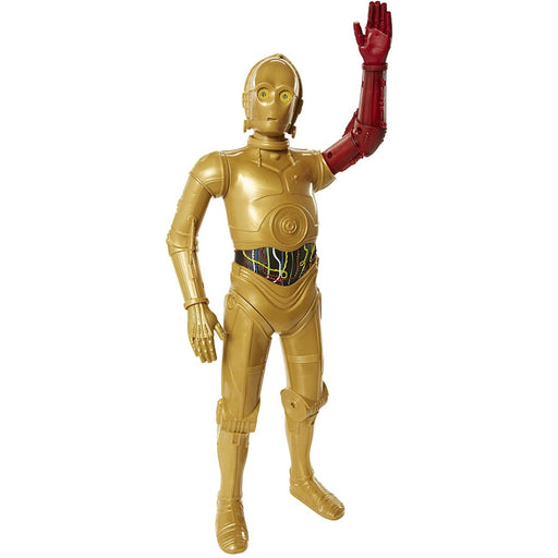 Figurina Articulata 45 cm cu 9 Puncte de Articulatie C-3PO Brat Rosu - Red Goblin