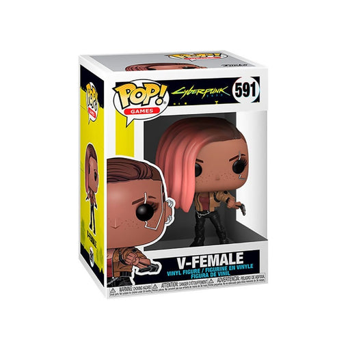 Figurina Funko Pop Cyberpunk 2077 V-Female - Red Goblin