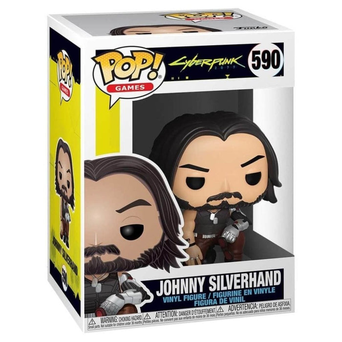 Figurina Funko Pop Cyberpunk 2077 Johnny Silverhand (crouch) - Red Goblin