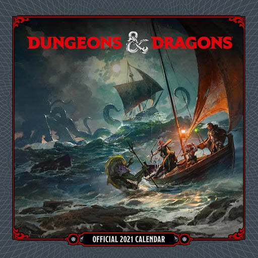 Calendar Danilo Dungeons & Dragons Square - Red Goblin