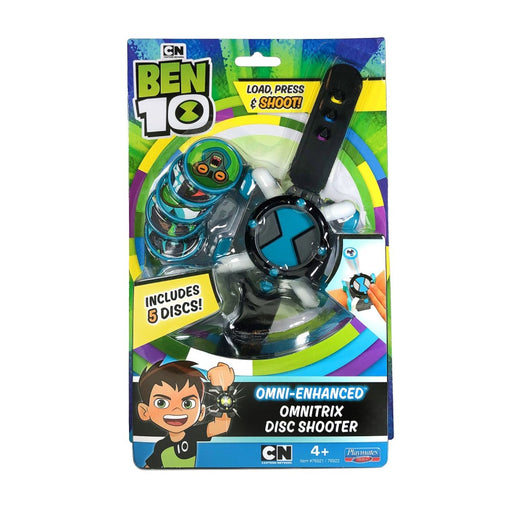 Ceas de Mana Ben 10 Omnitrix Omni Adaptat Cu Lansator De Discuri - Red Goblin