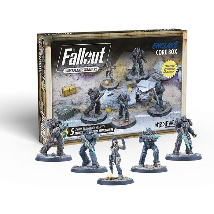 Fallout Wasteland Warfare Enclave Core Box - Red Goblin